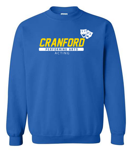 Cranford Performing Arts - Crewneck Sweatshirt- ACTING