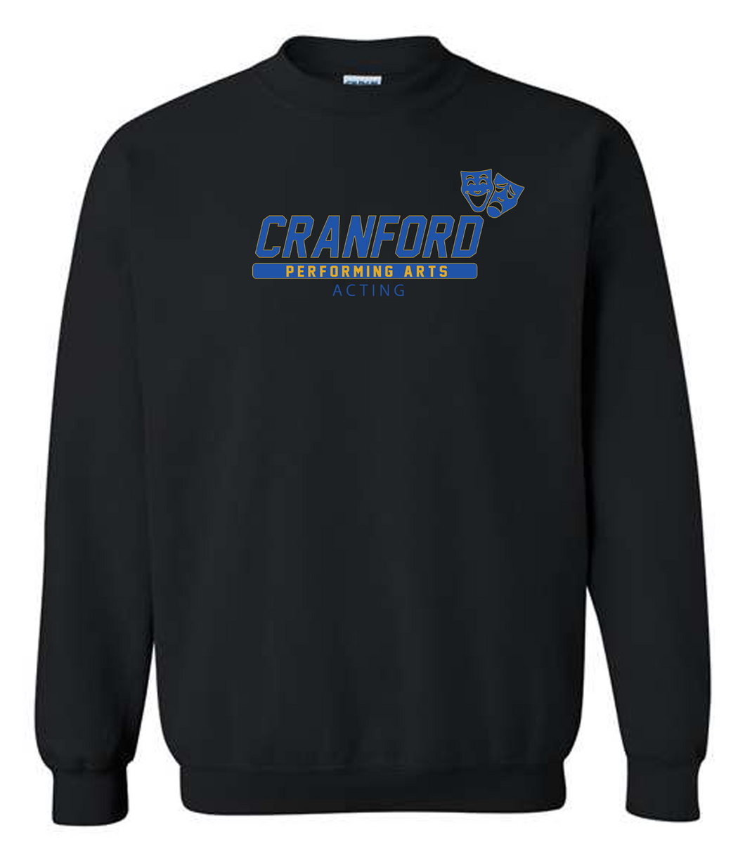 Cranford Performing Arts - Crewneck Sweatshirt- ACTING