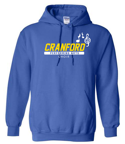 Cranford Performing Arts - Hooded Sweatshirt- CHOIR