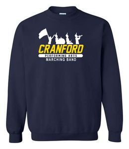 Cranford Performing Arts - Crewneck Sweatshirt- MARCHING BAND