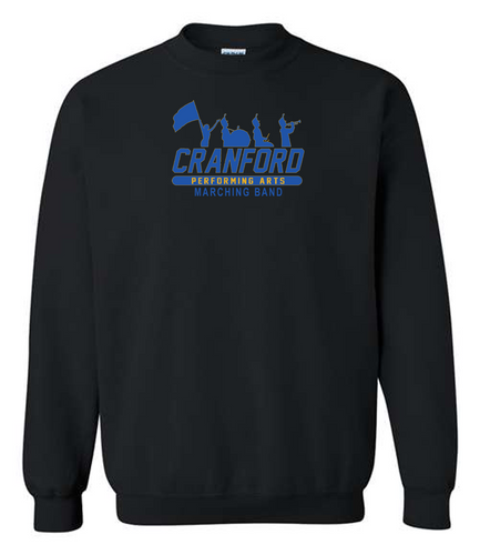 Cranford Performing Arts - Crewneck Sweatshirt- MARCHING BAND