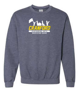 Cranford Performing Arts - Crewneck Sweatshirt- MARCHING BAND