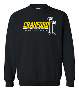 Cranford Performing Arts - Crewneck Sweatshirt- TECH THEATER