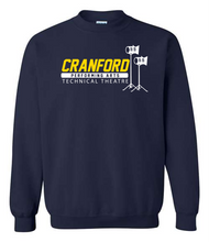 Load image into Gallery viewer, Cranford Performing Arts - Crewneck Sweatshirt- TECH THEATER