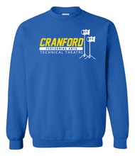 Load image into Gallery viewer, Cranford Performing Arts - Crewneck Sweatshirt- TECH THEATER