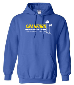 Cranford Performing Arts - Hooded Sweatshirt- TECH THEATER