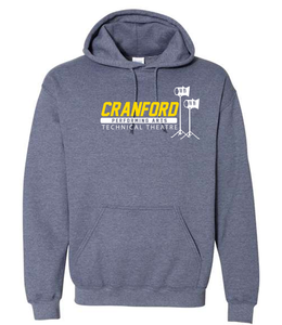 Cranford Performing Arts - Hooded Sweatshirt- TECH THEATER